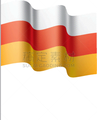 南奥塞梯,白色,欧洲,黄色,职权,国内著名景点,红色,矢量,高加索山脉