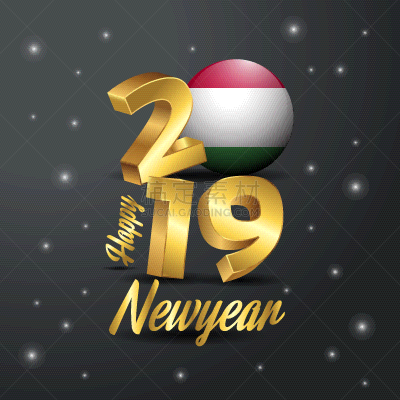 匈牙利,2019,字体,新年前夕,国内著名景点,华丽的,请柬,壁纸,问候