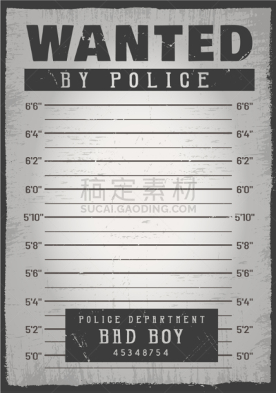 警官,通缉照,背景聚焦,测量工具,肖像,图表,猜疑
