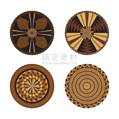 华丽的,式样,传统,篮子,螺线,几何形状,模板,古董