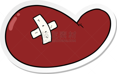 标签,胆囊,卡通,可爱的,人,图像,棍,性格,矢量,绘制