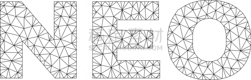 接线框,标签,文字,Neopolitan獒,单词,几何形状,多样,直的,模板