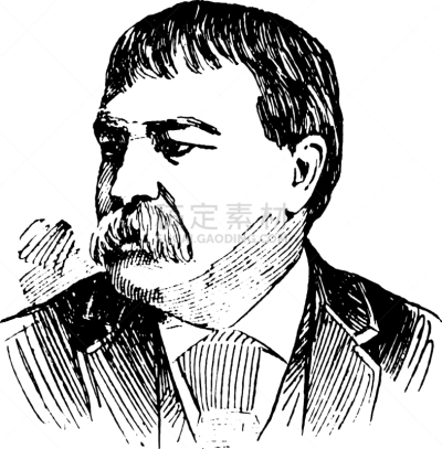 大麦町,白色,矢量,1837,Named Playwright,图像,雕刻图像,黑色,美国人,复古