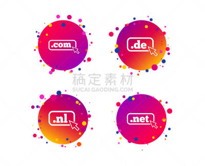 特拉华,com域名,标志,平坦的,网,国内著名景点,电子邮件,技术,光标,证章