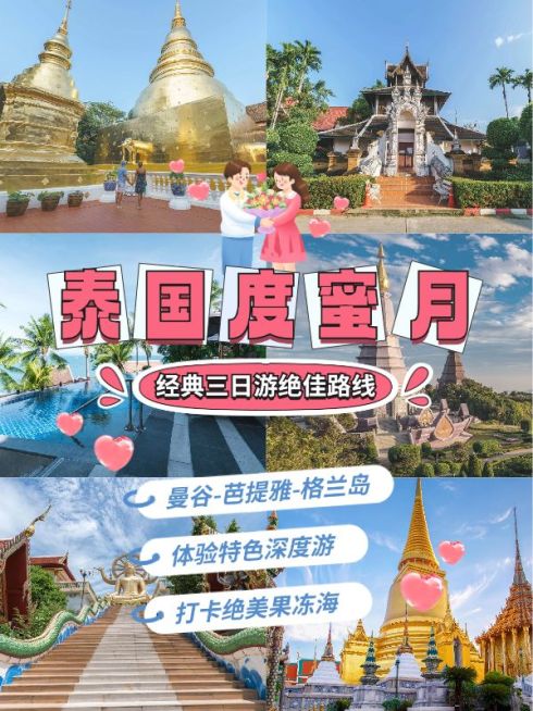 旅游线路营销拼图宫格花字小红书封面预览效果