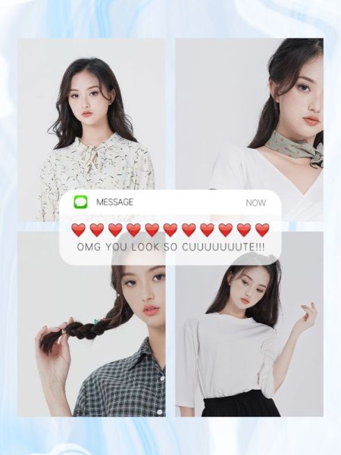 创意图框拼图晒图晒照小红书配图预览效果