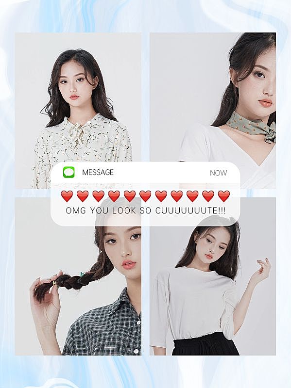 创意图框拼图晒图晒照小红书配图