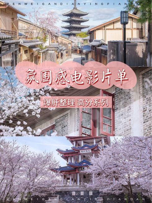 氛围感影视推荐小红书封面预览效果