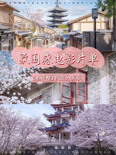 氛围感影视推荐小红书封面
