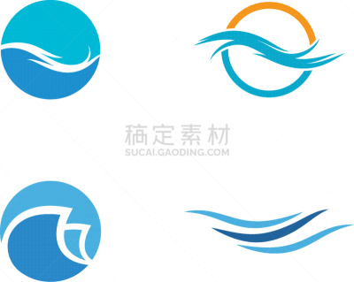 water wave logo