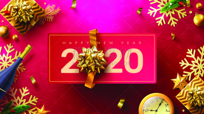 2020,圣诞装饰物,模板,矢量,新年前夕,市场营销,黄金,包装纸
