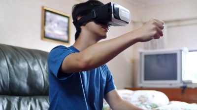VR体验赛车小游戏