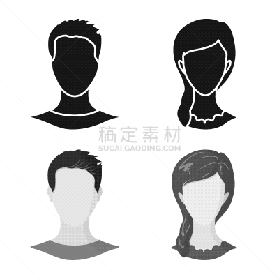 与摄影有关的场景,图标,设计师,分离着色,假发,男人,肖像,图像,女人,收集