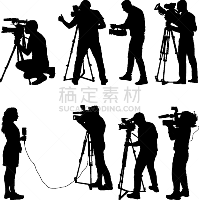 电影摄影师,电视摄像机,分离着色,传媒,人,专业人员,三脚架,男人,布置,传播