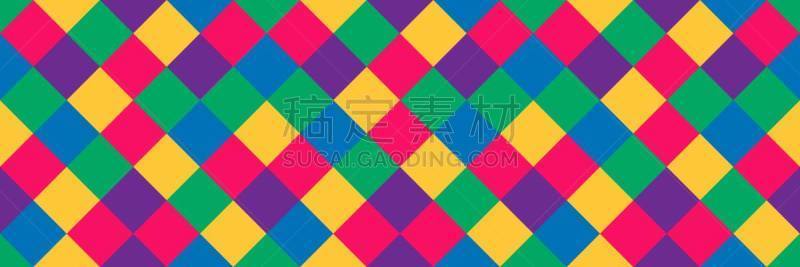 式样,多色的,几何形状,矢量,路口,现代,四方连续纹样,几何学,除法