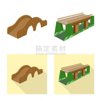 分离着色,品牌名称,古老的,砖,拱门,建筑业,横越,矢量,设计,收集