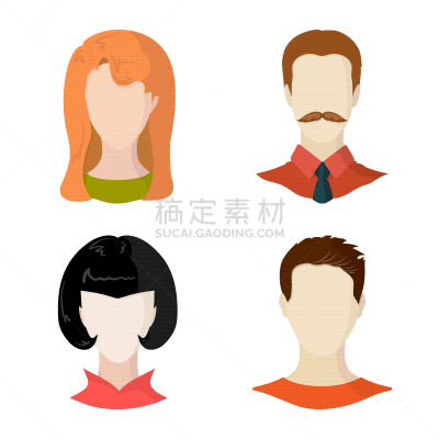 分离着色,人造模特,品牌名称,头像,人造物,专业人员,肖像,女人,头发,发型