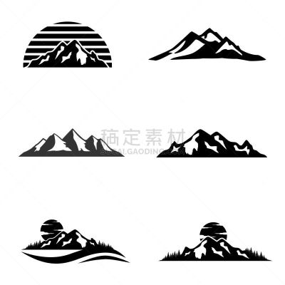 户外,标签,符号,计算机图标,矢量,标志,山,徒步旅行,冒险,旅行