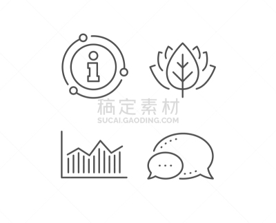 图表,金融,线图标,轮廓,信息图表,商务,数据,图像