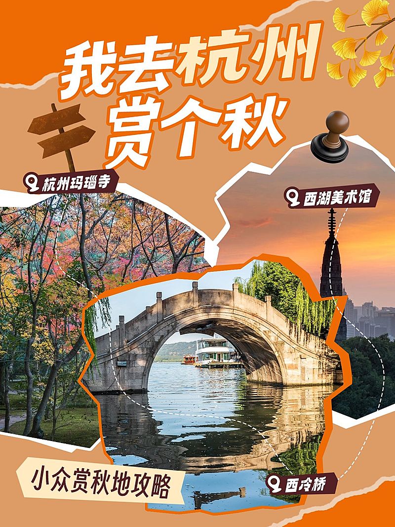 旅游出行路线攻略指南分享小红书封面