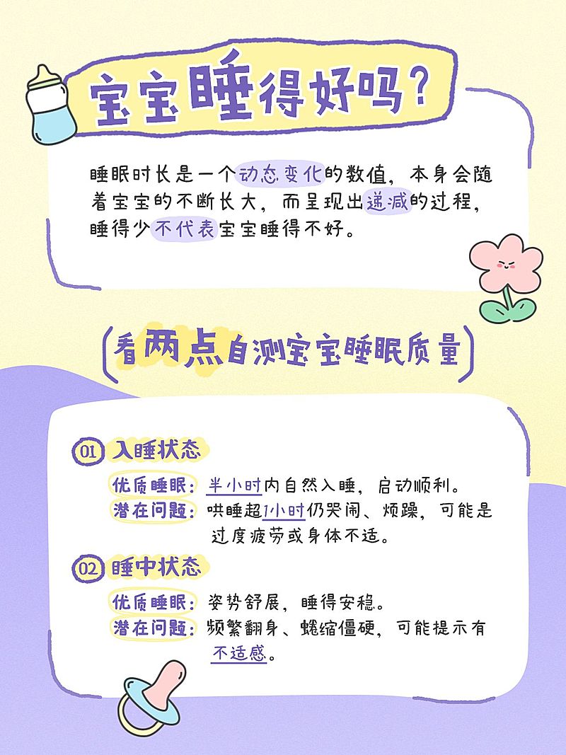 新生儿睡眠小红书配图