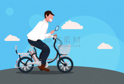 自行车,拿着,骑自行车,男人,放大镜,篮子,焦点,运动,环境,休闲