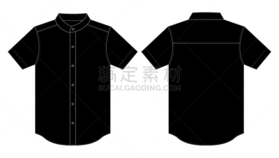 模板,矢量,制服,黑色,衬衫,暗色,纺织品,棉,泰国,办公室