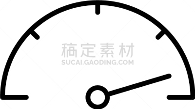 速度计,极简构图,线图标,轮廓,白色,图表,计量器,测量工具,汽车