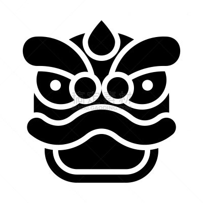 新年,月亮,传统,春节,狮子,传统节日,舞狮,庆祝