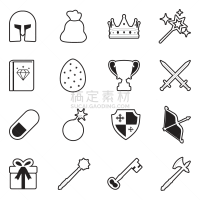 线条,矢量,绘画插图,计算机图标,化学元素周期表,菜单,休闲游戏,一个物体,药,斧