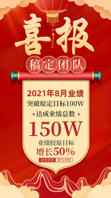 战旗加持，业绩旗开得胜预览效果