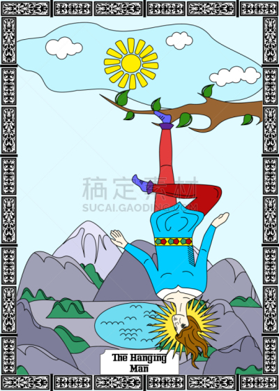 男人,卡片,悬挂的,秘密,自然,概念,幻想,棋盘游戏,绞架