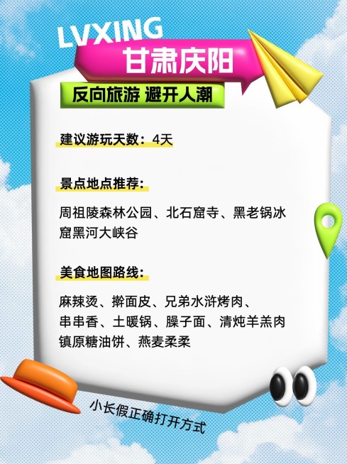 旅游攻略3d元素手帐风套装小红书配图预览效果