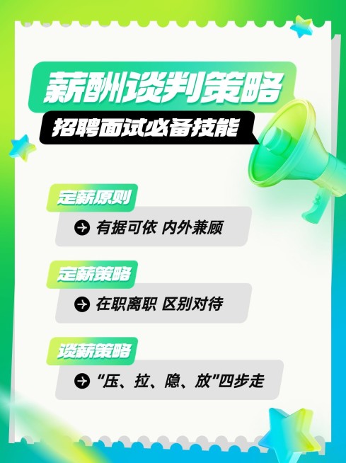 企业商务人事工作小技巧简约渐变小红书配图预览效果