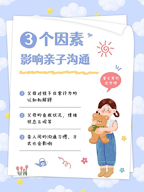 早幼教知识科普小红书配图