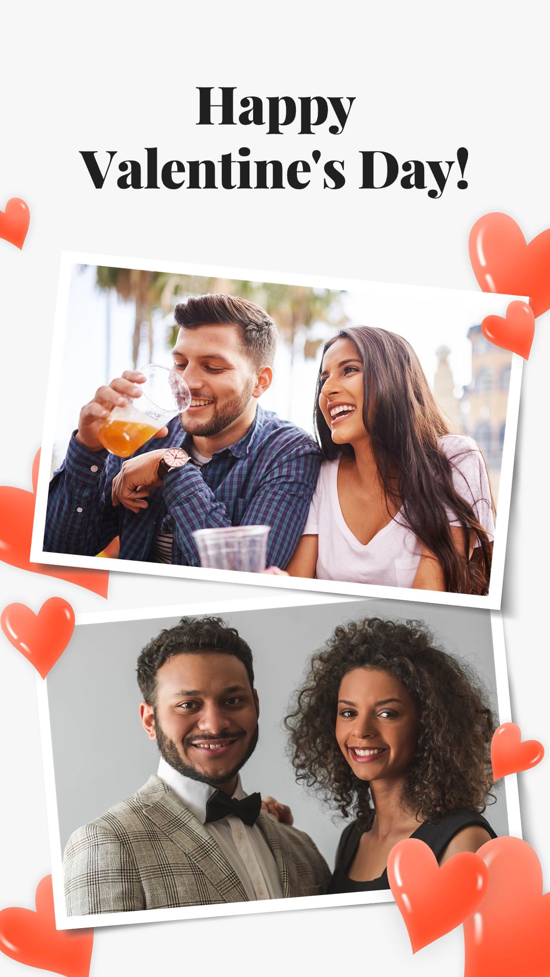 Literary Love Heart Shape Element Dia dos namorados Couple Dates Instagram Story