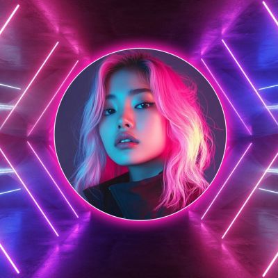 Science & Technology Cyberpunk Retro Future Instagram Profile Picture