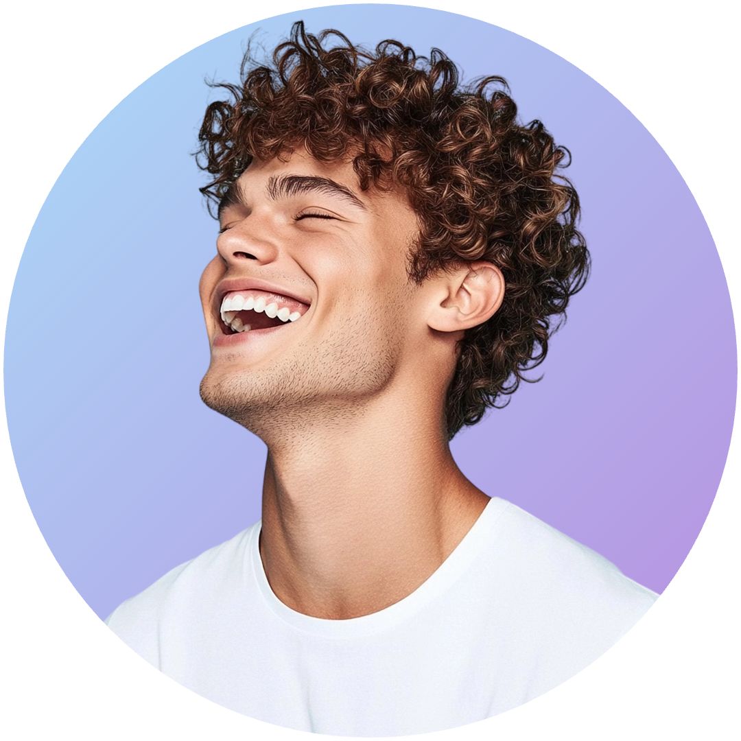 Gradient Color Background Instagram Profile Picture