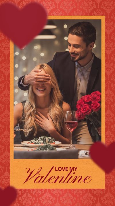 Literary Dia dos namorados Couple Dates Feast Moment Instagram Story