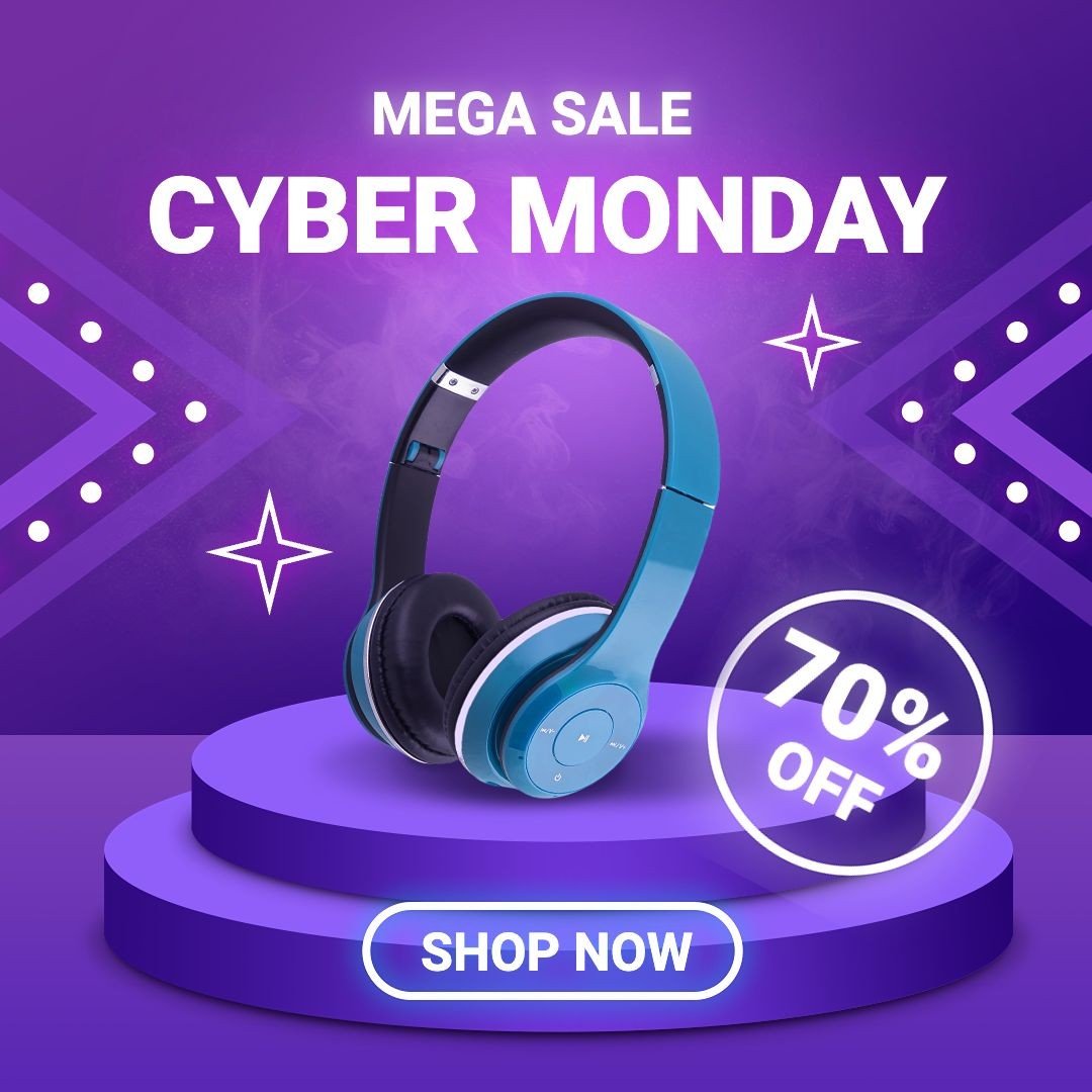 insMind Cyber Monday Sales Templates