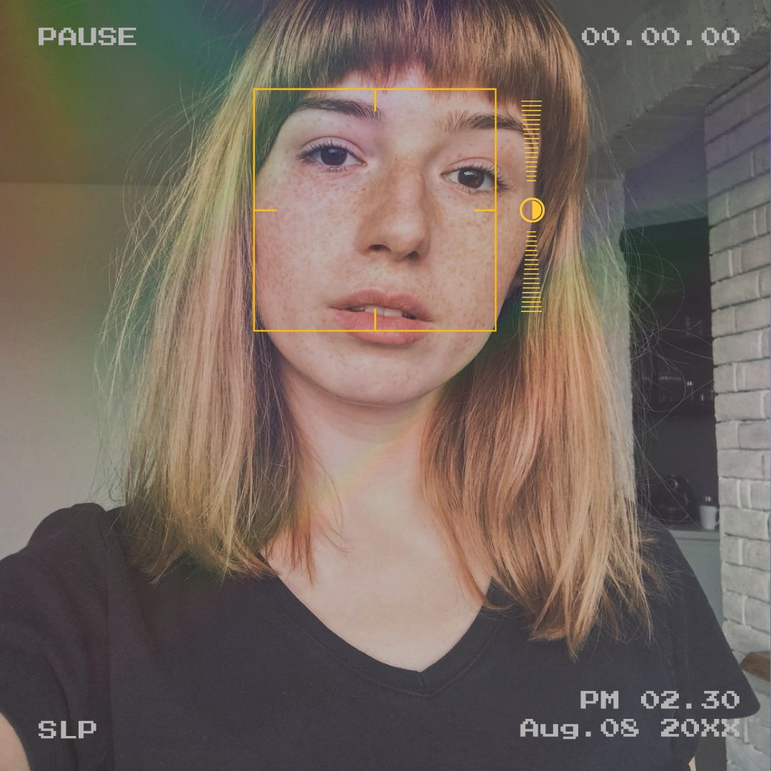 Creative Daily Sharing Camera Simulation Instagram Post