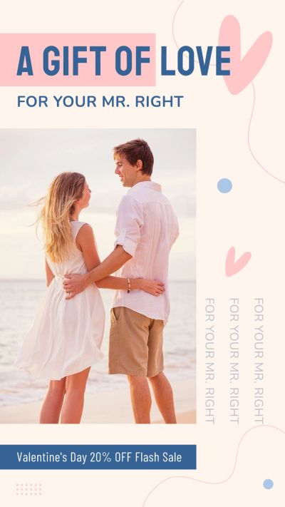 Brazil Valentine's Day Dia dos namorados Men's Casual Wear Clothing Fashion Sale Promo Ecommerce Story