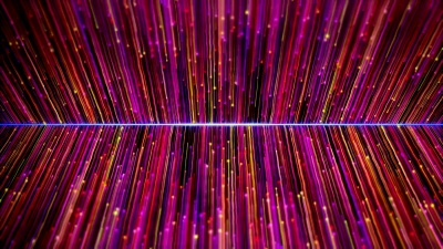 LED抽象能量主播环路背景