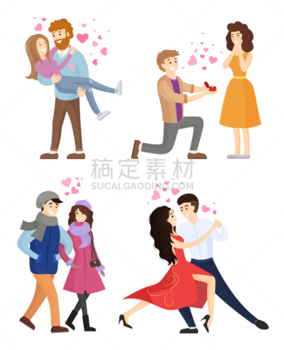 舞蹈,探戈,矢量,双亲家庭,爱的,周年纪念,丈夫,热情,家庭,妻子