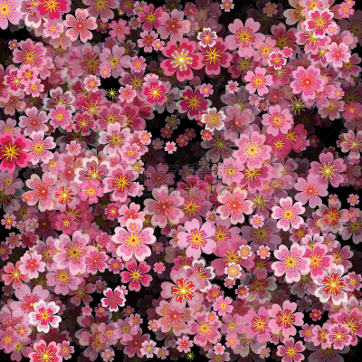 花朵,图像特效,樱之花,背景,自然,热,粉色,太空,图像,装饰