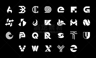 品牌名称,信函,字母表次序,商务,几何形状,技术,现代,绘画插图,圆形,身份