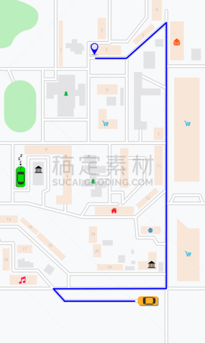 方向,出租车,移动应用程序,概念,街道图,垂直画幅,绘画插图,符号,图形界面,现代