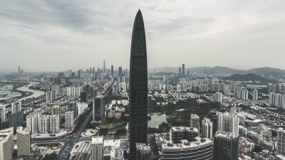 深圳天际线T/L ZO高角度视图