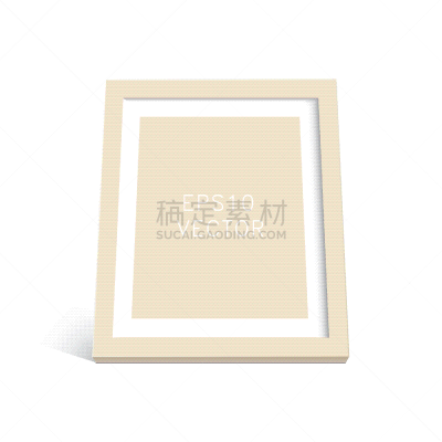 矢量,边框,方形画幅,木制,黄色,阴影,柔和,空的,一个物体,模板