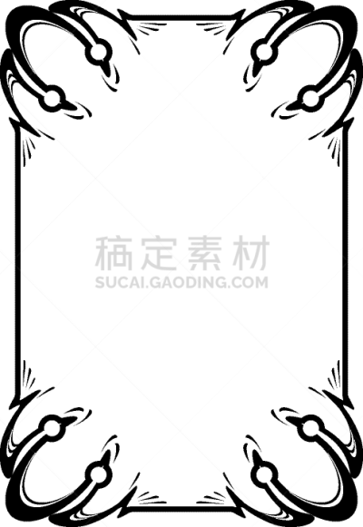 华丽的,边框,分离着色,轮廓,书,菜单,唱片,图像,巴洛克风格,古董